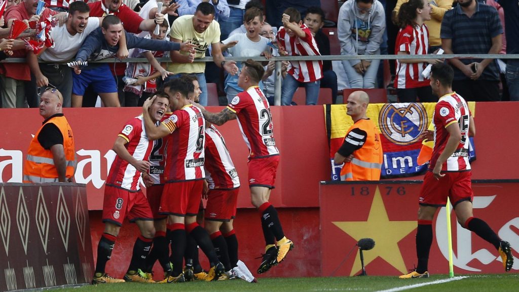 Câu lạc bộ Girona hiện đang xếp ở vị trí đầu bảng với loạt chiến tích bất bại